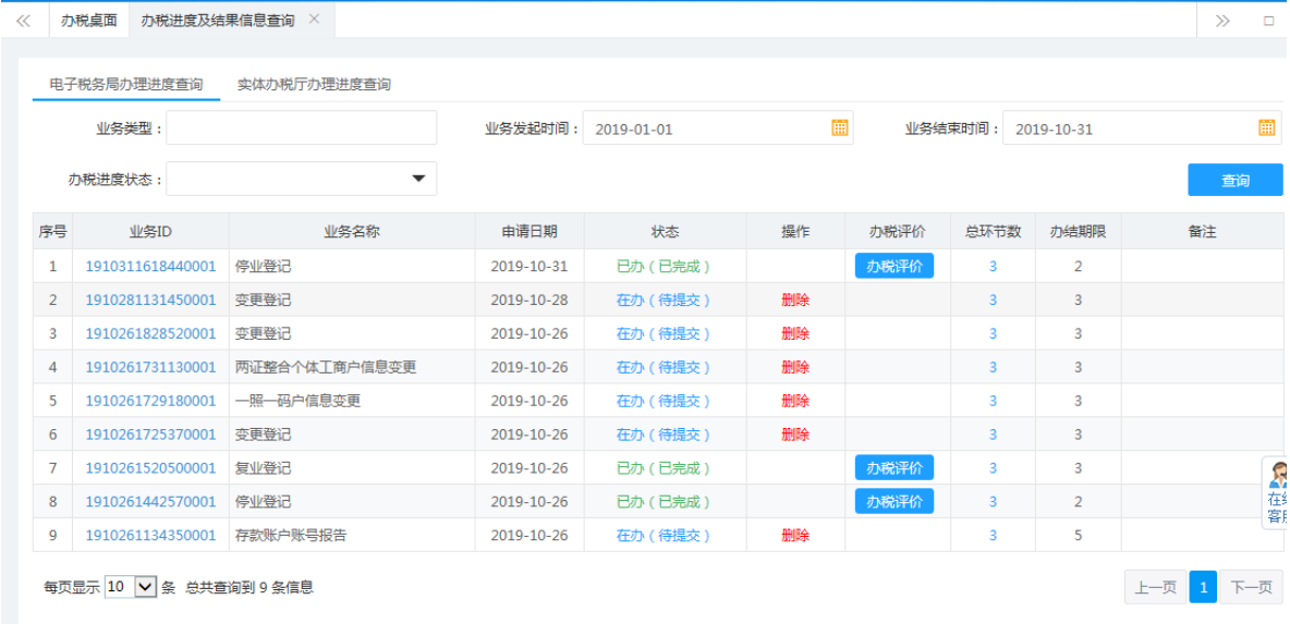 鄭州經(jīng)開區(qū)停業(yè)登記網(wǎng)上辦理流程辦稅進(jìn)度及結(jié)果信息查詢